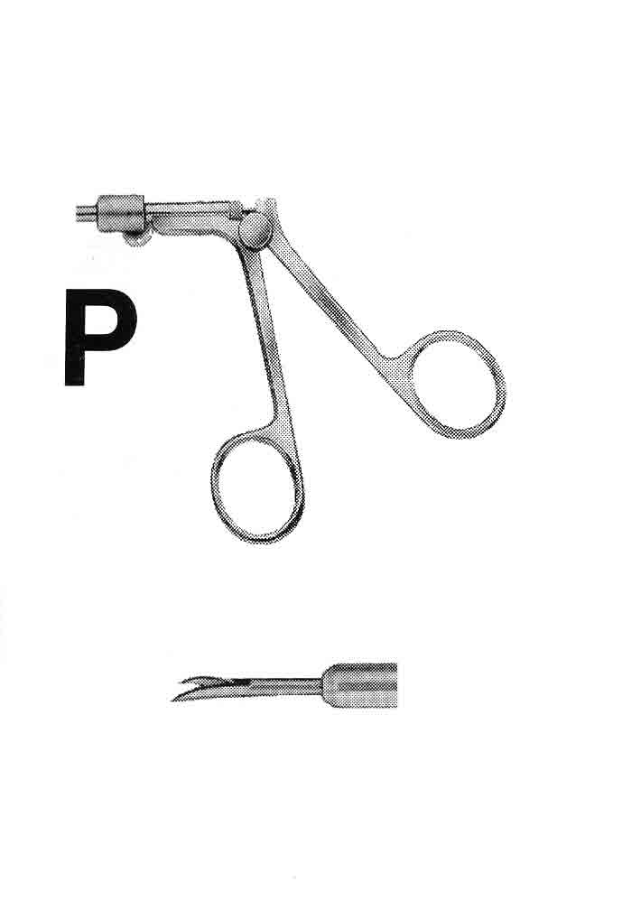 İZOLESİZ MAKAS P MODEL SAPLI  ÇAP : 5MM L:43CM